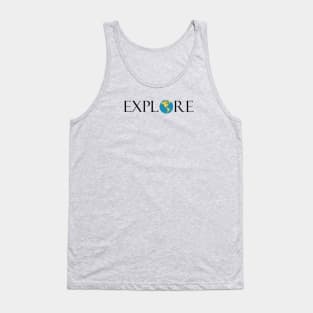 Explore the globe, Tank Top